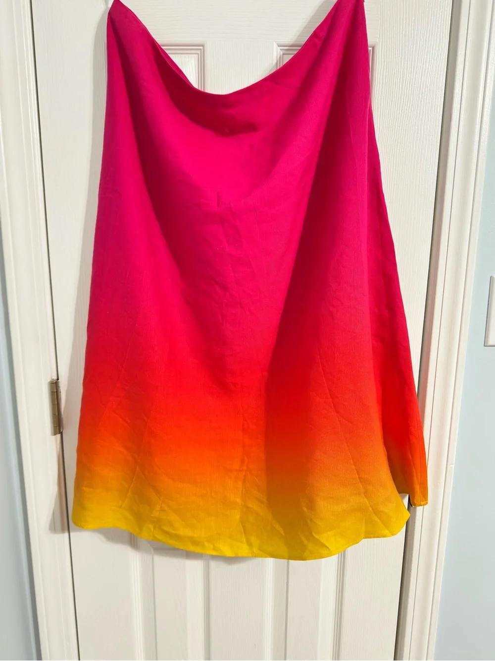Lauren Ralph Lauren Women's Ombre Linen Blend Skirt 16